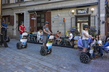 Zelfbalancerende scootertour door Stockholm